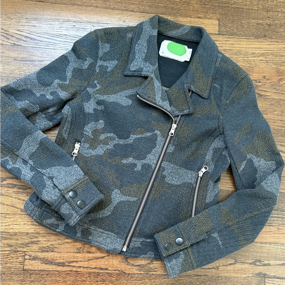 by Anthropologie camo jacket